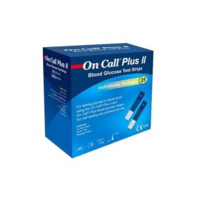 On-Call Plus Ii x25 Test Strips