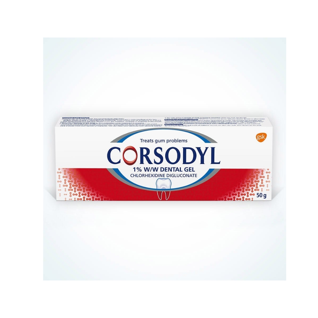 CORSODYL DENTAL GEL X50G