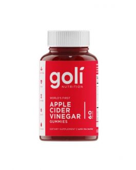 GOLI NUTRITION – APPLE CIDER VINEGAR GUMMIES 60