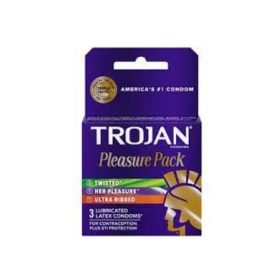 Trojan Sensitive Pleasure Pack X3 Condoms