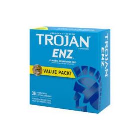 Trojan Enz Condoms X36 Value Pack