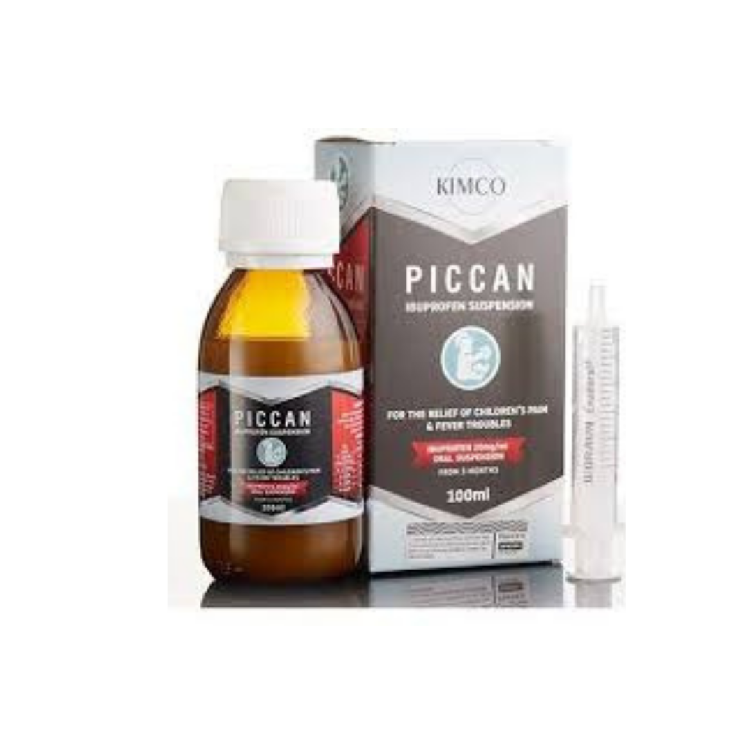 Piccan Ibuprofen Suspension X100ml