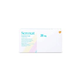 Seroxate 20mg x 3o counts