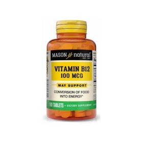 Mason Vitamin B12 100mcgx100