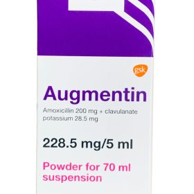 Augmentin 228.5mg/5ml powder for 70ml suspension