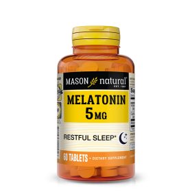 Mason Natural Melatonin 5mg X 60 Tab