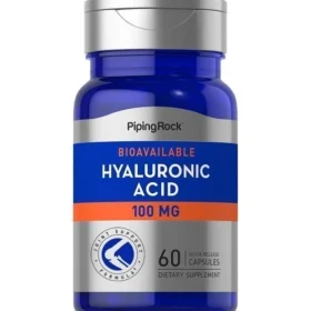 Piping Rock Hyaluronic Acid 100mg -60 Caps