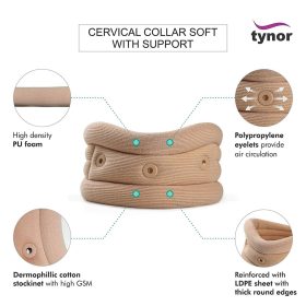 Tynor Cervical Collar Soft With Support