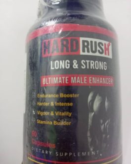 Hard Rush Long & Strong Ultimate Male Enhancer x 60 caps