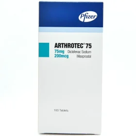 Arthrotec 75mg -100 Tablets