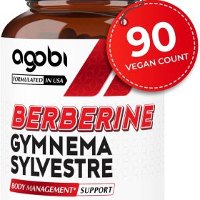 Agobi Berberine Gymnema Sylvestre 500mg -90 Caps