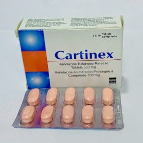 Cartinex 500mg -30 tablets (Ranolazine)