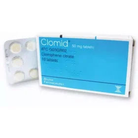 Clomid 50mg -10 tablets (Clomiphene citrate)