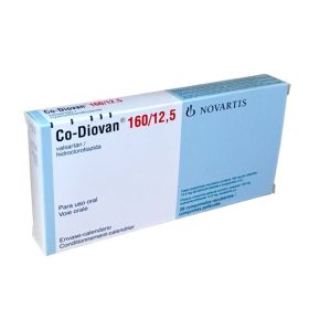 Co-Diovan 160/12.5 -28tablets (Valsartan/Hydrochlorothiazide)