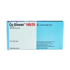 Co-Diovan 160/25 -28 tablets (Valsartan/Hydrochlorothiazide)