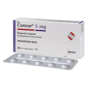 Concor 5mg -30 tablets (Bisoprolol fumarate)