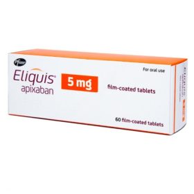 Eliquis 5mg -20 tablets (Apixaban)