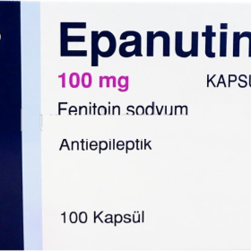 Epanutin 100mg -100 tablet (phenytoin sodium)