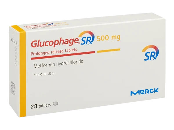 Glucophage SR 500mg -28 tablets