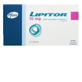 Lipitor 10mg -30 Tablets (Pfizer)