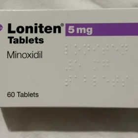 Loniten 5mg -60 Tablet (Minoxidil)