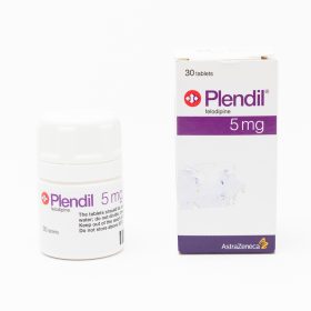 Plendil 5mg -30 tablets (Felodipine)