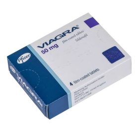 Viagra 50mg -4 tablets (Sildenafil)