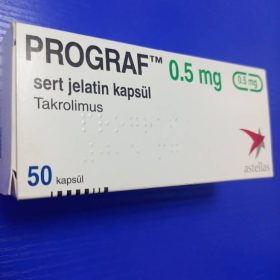 Prograf 0.5mg -50 caps (Tacrolimus)