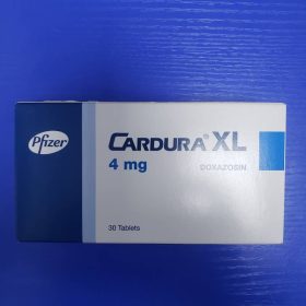 Cardura XL 4mg -30 tablets (Doxazosin)