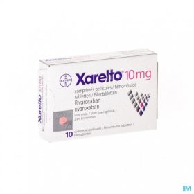 Xarelto 10mg -10 tablets (Rivaroxaban)