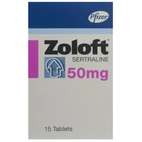 Zoloft 50mg -15 capsules (Setraline)