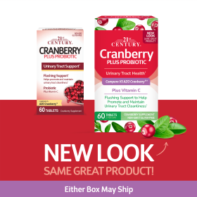 21st Century Cranberry Plus Probiotic+Vitamin C x 60