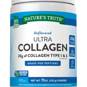 Nature’s Truth Ultra Collagen Grass Fed Peptides Type 1&3-312g