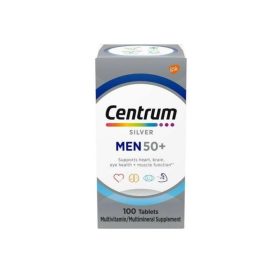 Centrum Silver Men 50+ Multivitamins -100 tabs