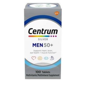 Centrum Silver Men 50+ Multivitamins -100 tabs