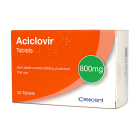 Aciclovir 800mg -35 tablets Crescent