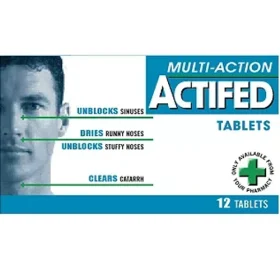 Actifed Multi-action – 12 Tablet