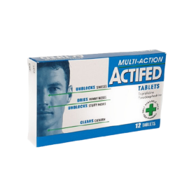 Actifed Multi-action – 12 Tablet