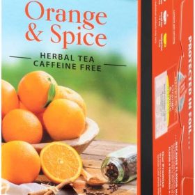 Bigelow Orange & Spice Herbal Tea 28-Count Box