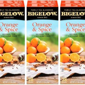 Bigelow Orange & Spice Herbal Tea 28-Count Box