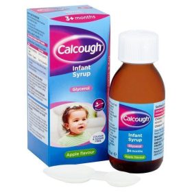 CALCOUGH 3+ months Dry & Tickly Infant Syrup -125ml Apple flavour