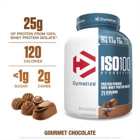 Dymatize IS0100 Hydrolyzed Protein Powder Variants 610g/620g/650g/660g