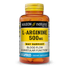 Mason Natural L-Arginine 500mg – 60 caps