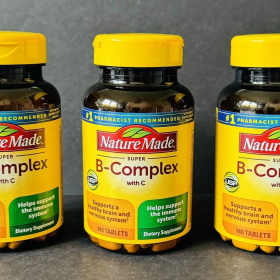 Nature Made Super B Complex with Vitamin C -140 Tablets + Folic Acid, Dietary Supplement for Immune Support