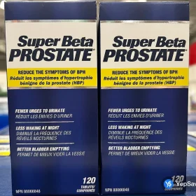 Super Beta Prostate -120 Tablets Reduce BPH Symptoms