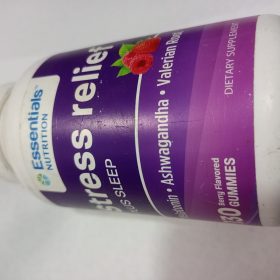 Essential Stress Relief plus Sleep -130 Berry Flavored Gummies