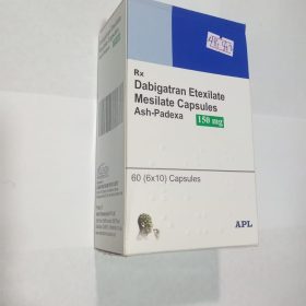 Ash-Padexa Dabigatran Etexilate Mesilate 150mg -60Caps