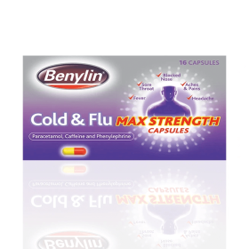 Benylin cold & flu max strength -16 caps