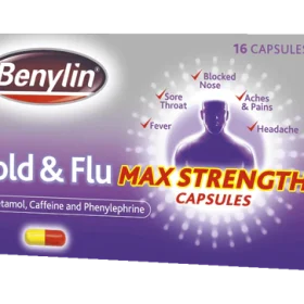 Benylin cold & flu max strength -16 caps