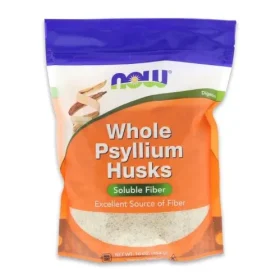 Now Whole Psyllium Husk -454g Powder